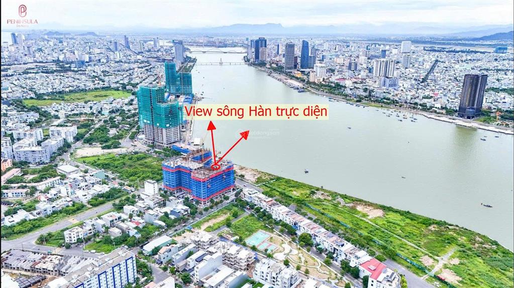Nhận ngay bảng tính giá! căn 2pn 76m2 cạnh căn góc, view sông hàn và toàn thành phố, giá cực tốt