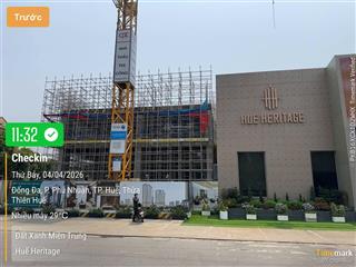 Quỹ căn 2,3pn  giỏ hàng mới nhất từ huế heritage  chiếc khấu khủng 12% từ chủ đầu tư