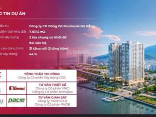 Đa dạng tầm view sông hàn, biển và pháo hoa các căn 1,2,3pn trực tiếp từ chủ đầu tư