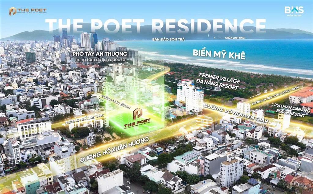 Ưu đãi lớn! sở hữu ngay căn 1pn+ vị trí ngay phố tây an thượng  tầng cao  view biển chính diện