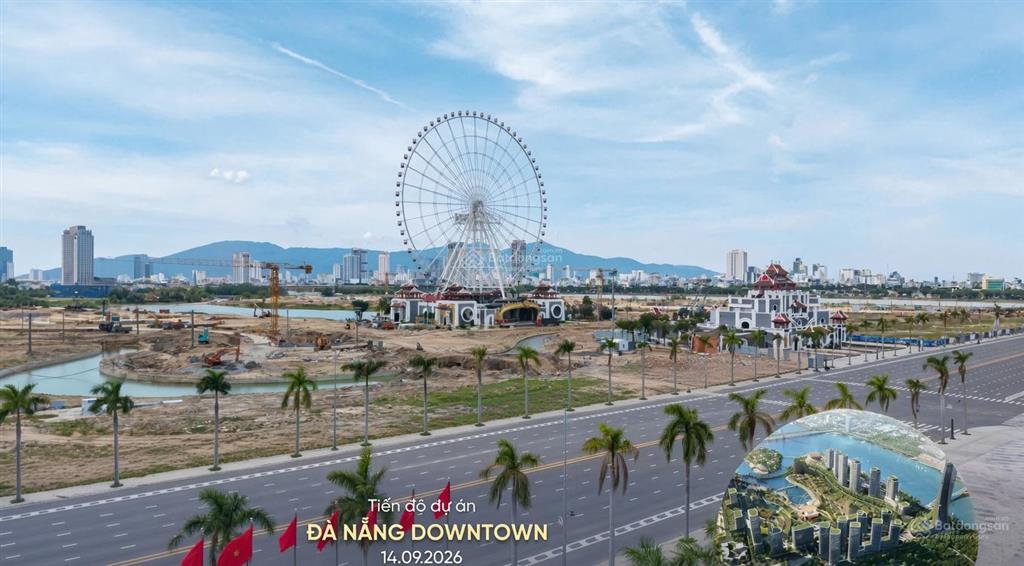 Căn góc 2pn  72.6m2  tầng cao view sông vừa ngắm sông hàn và pháo hoa, đơn giá 65tr/m2