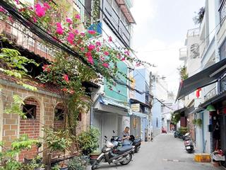 Hott lạc long quân p11 tân bình  hẻm 8m xe hơi thông  60m2 ngang 4.8m bề thế  3 tầng btct