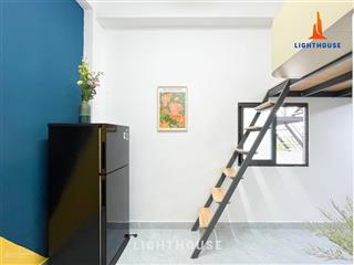 Cho thuê căn duplex xịn full nt cửa sổ ngay lê đức thọ thống nhất mới xây đẹp thoáng