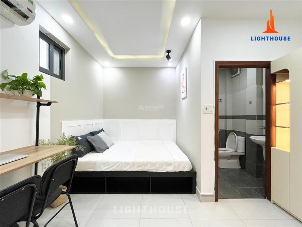 Chính chủ studio 2pn tô hiến thành mới xây full nội thất tiện nghi thang máy an ninh
