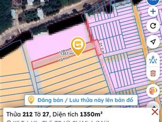 Bán gấp đất bàu bàng 1.342m^2, quy hoạch sẵn 174m^2 thổ cư, ngang 12m
