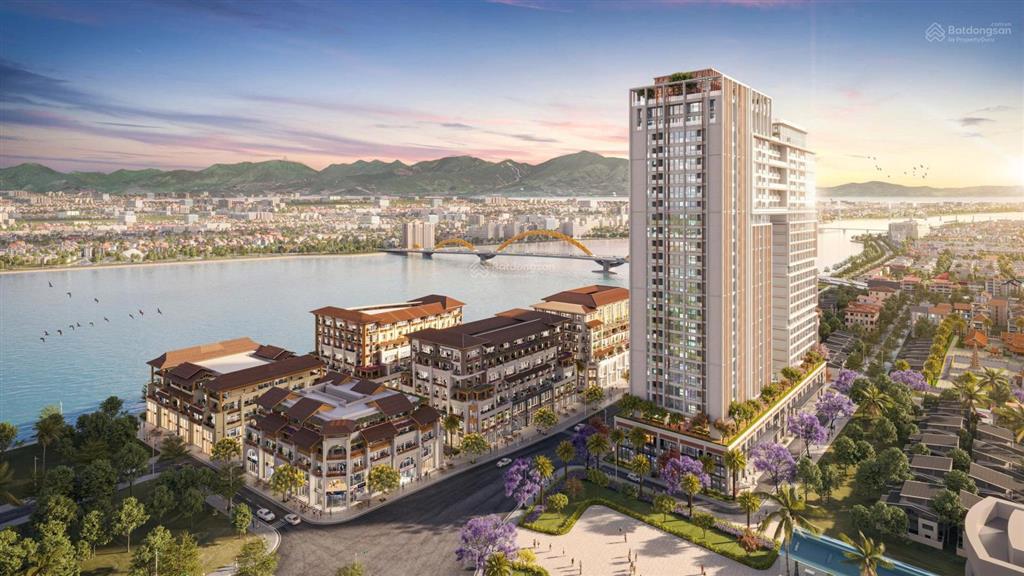 Biệt thự đơn lập view sông hàn, cạnh euro 1, cách cầu rồng 300m, độc bản duy nhất chỉ 12 căn