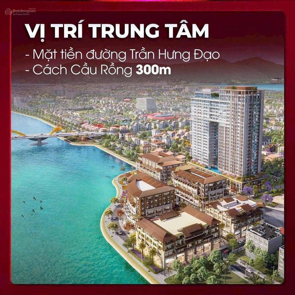 Biệt thự đơn lập view sông hàn, cạnh euro 1, cách cầu rồng 300m, độc bản duy nhất chỉ 12 căn