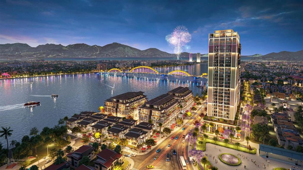 Biệt thự đơn lập view sông hàn, cạnh euro 1, cách cầu rồng 300m, độc bản duy nhất chỉ 12 căn