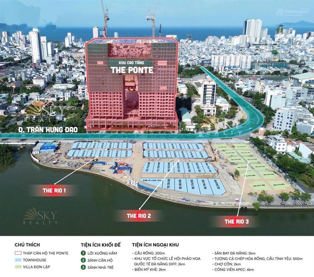 Biệt thự đơn lập view sông hàn, cạnh euro 1, cách cầu rồng 300m, độc bản duy nhất chỉ 12 căn