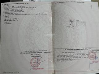 Chỉ 950 tr  100% thổ  shr  xây dựng tự do  kdc nam phong dragon, tl 826, cần đước, long an