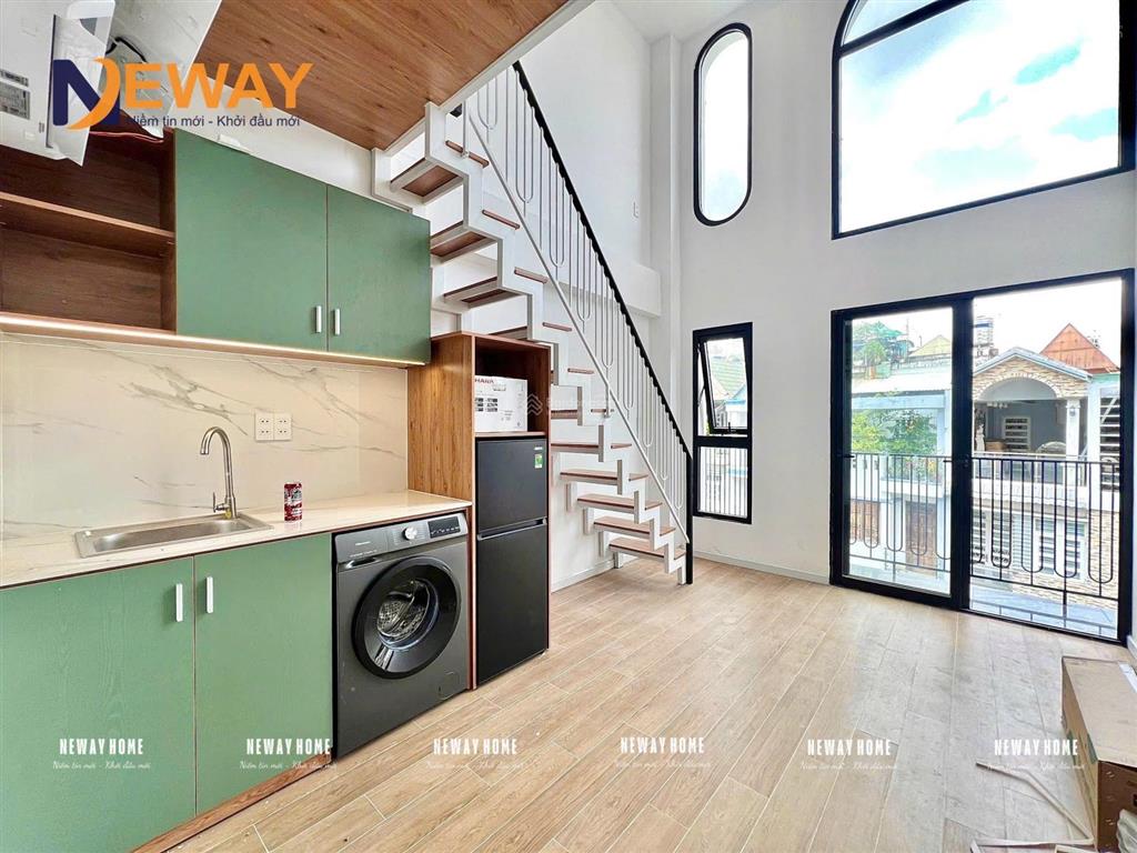 Căn hộ duplex full nội thất cao cấp  ngay nút giao lê văn thọ  lê đức thọ