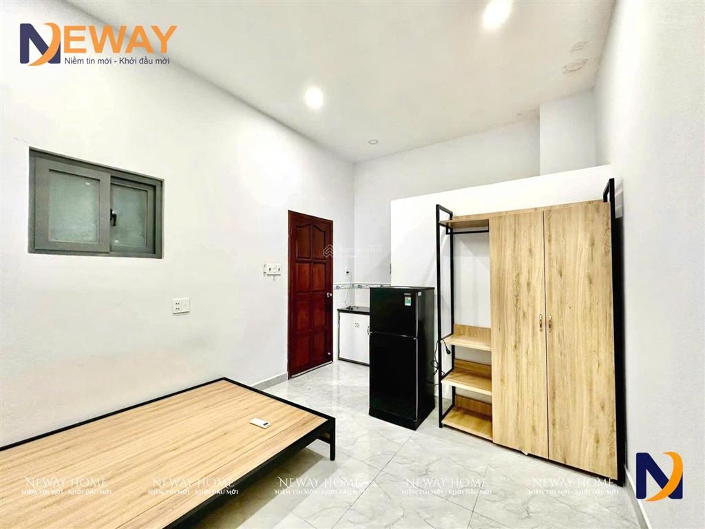 Studio full nội thất cao cấp  ngay mặt tiền phan huy ích  quang trung