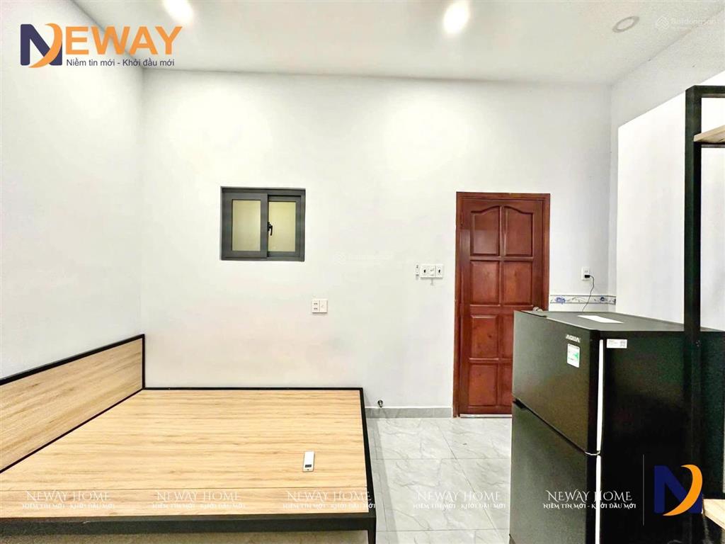 Studio full nội thất cao cấp  ngay mặt tiền phan huy ích  quang trung
