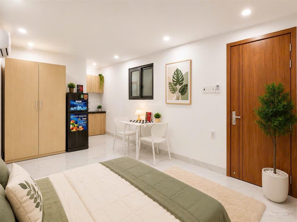 Studio cửa sổ trời  full nội thất mới xây 100%