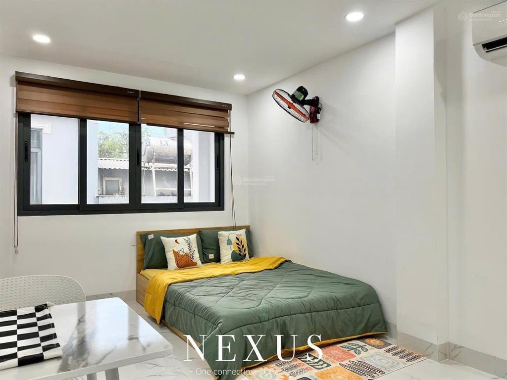 Studio cửa sổ trời  full nội thất mới xây 100%