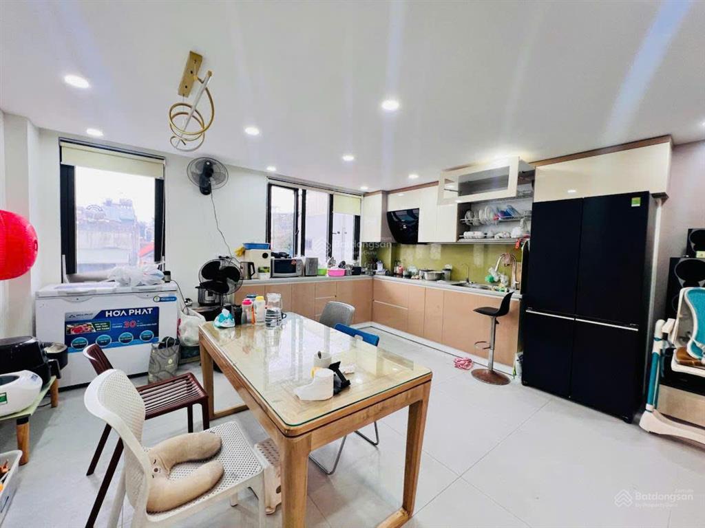 Bán nhà pháo đài láng, đống đa, ngõ ô tô tránh nhau, kinh doanh 56m², 6 tầng thang máy, giá 23 tỷ