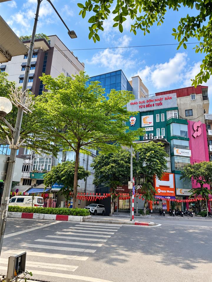 Cho thuê tòa góc kim mã giang văn minh, ba đình, 190m²/sàn, 9 tầng, 2 thang máy, 350 triệu/tháng