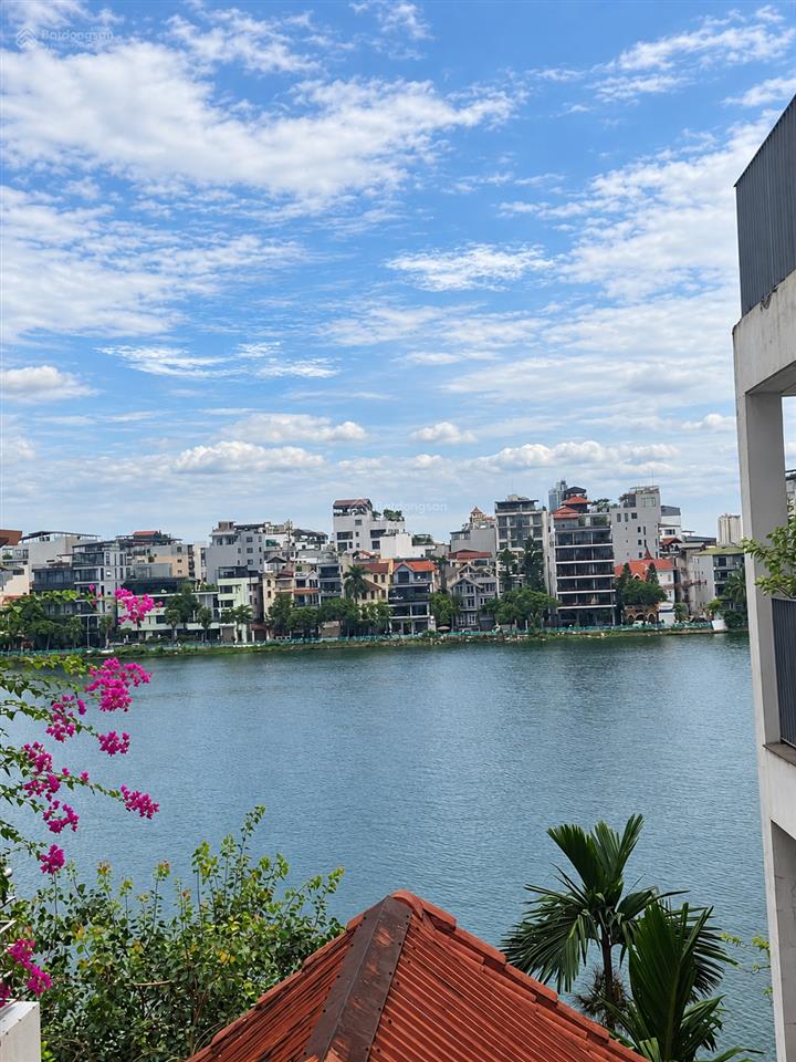 Hàng cực kỳ hiếm mặt hồ tây, quảng an, tây hồ, vị trí đắc địa, 2 mặt phố, 125,6m2, 5 tầng, 180 tỷ