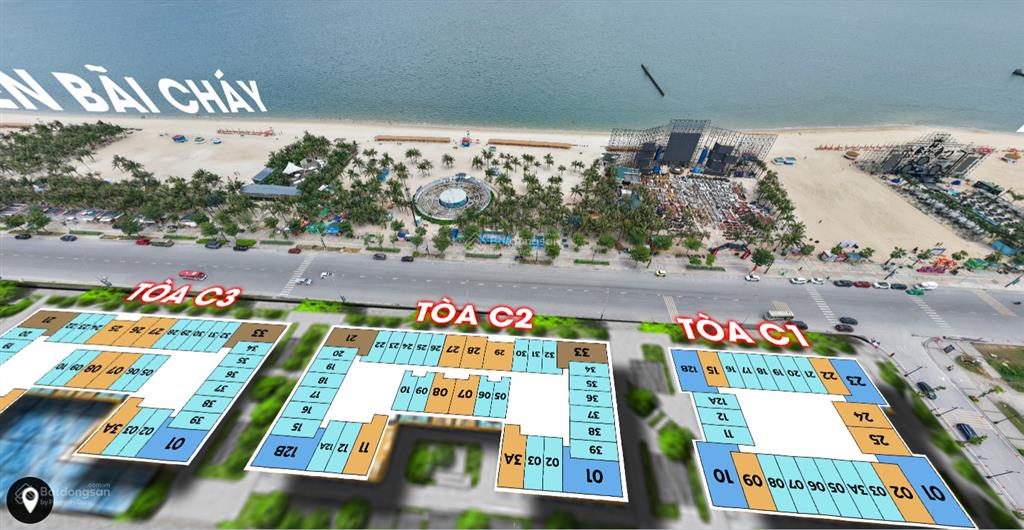 Bán căn hộ view mặt biển trực diện valley diện tích 30m2, 1,6 tỷ tại bãi cháy, hạ long