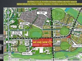 Bán nền biệt thự đơn lập 450m giá 20tr/m2 khu minh giang 3  thuộc minh giang đầm và mở rộng