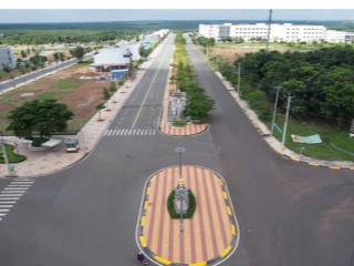 Bán nền góc 2 mặt tiền trung tâm, cạnh công viên lớn, trường học, kcn 122,3 ha, sổ sẵn, xây tự do