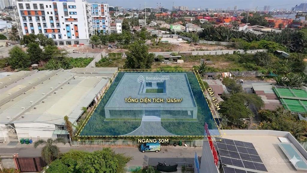 Siêu phẩm ngang 30m, thổ cư, vuông vức, hẻm rộng 8m, cách mặt tiền đường số 2 chỉ 70m, gần ga metro