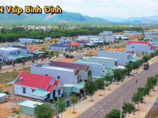 Đất nền kcn vsip liền kề thành phố biển quy nhơn, 7,5x20m (150m2 full thổ cu), sổ hồng riêng