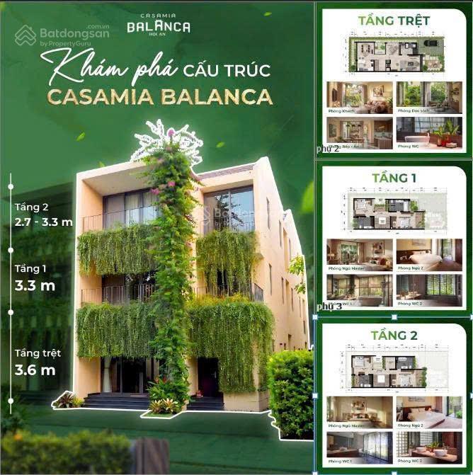 Chỉ cần thanh toán 50% nhận ngay biệt thự hội an quà tặng 1 tỷ xanh