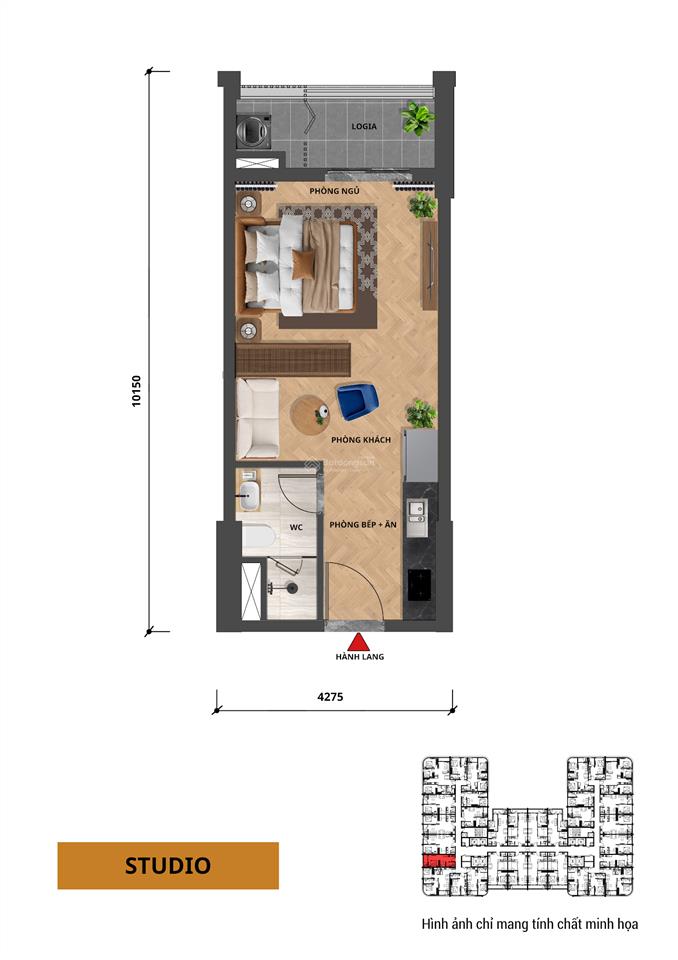 Chỉ 1,808 tỷ sở hữu căn hộ studio tầng 19 sun fours tower đà nẵng, view sôngnúi biển!