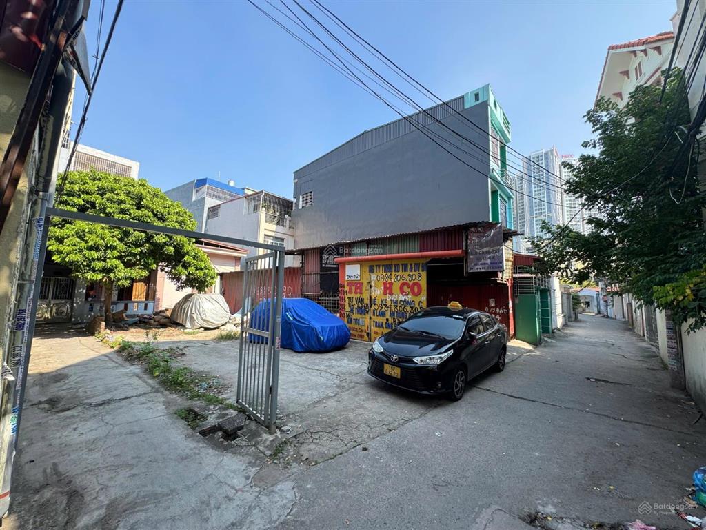 Bán đất lô góc 3 mặt thoáng  673 đường thiên lôi, chỉ sau đúng 1 nhà mặt đường