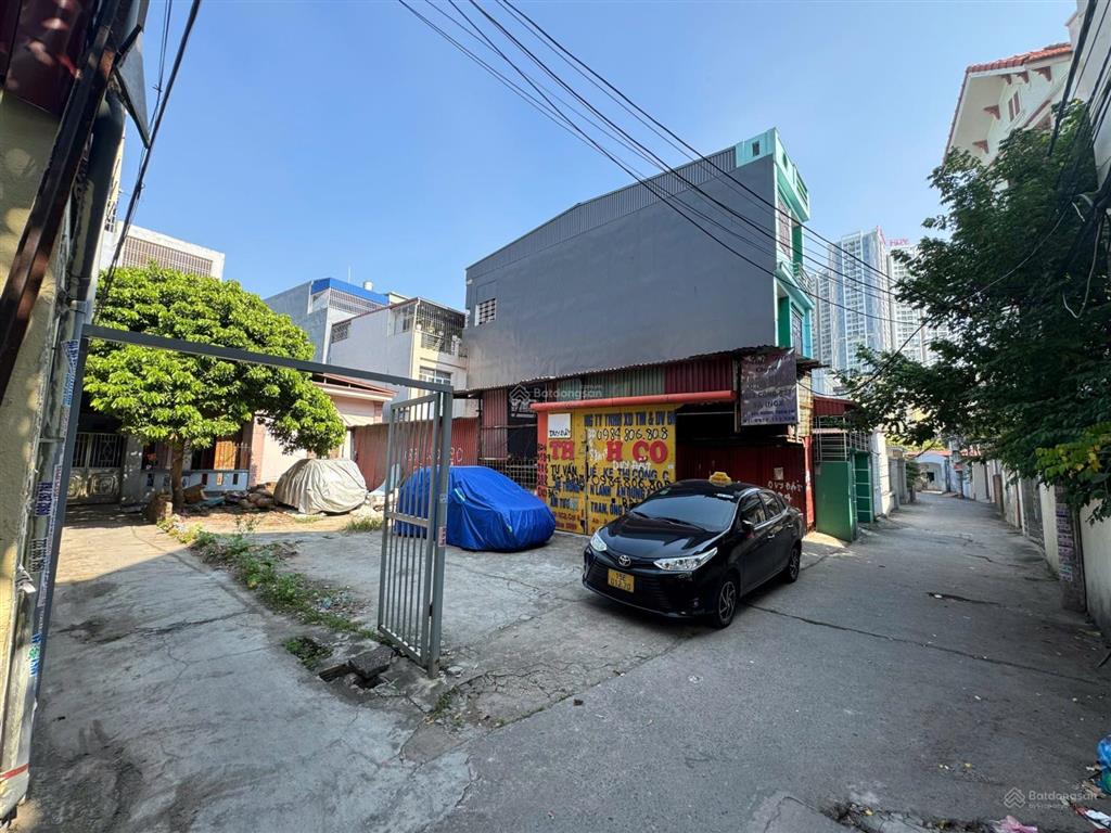 Bán đất lô góc 3 mặt thoáng  673 đường thiên lôi, chỉ sau đúng 1 nhà mặt đường