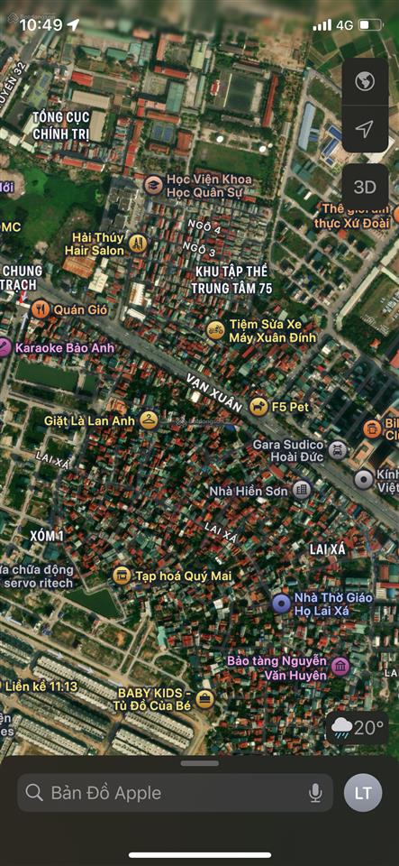 Bán nhà  lai xá  kim chung  hoài đức 50m2 6tầng mặt tiền 4,5 m giá 12,5tỷ