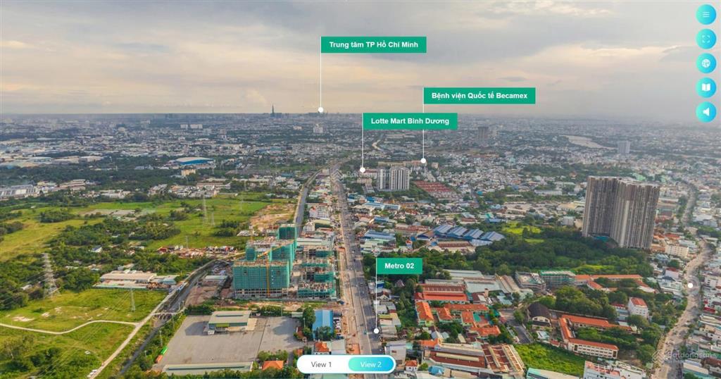 Bán căn hộ happy one mori 3pn2wc dt 84m2. tầng trung, view rất đẹp, giá chỉ 3,350 tỷ bao phí