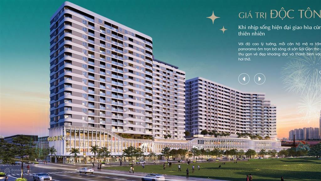 Bán căn 2pn2wc 69m2 tại diamond sky, căn hộ vạn phúc city. giá siêu mềm chỉ 6,8 tỷ. trực tiếp cđt