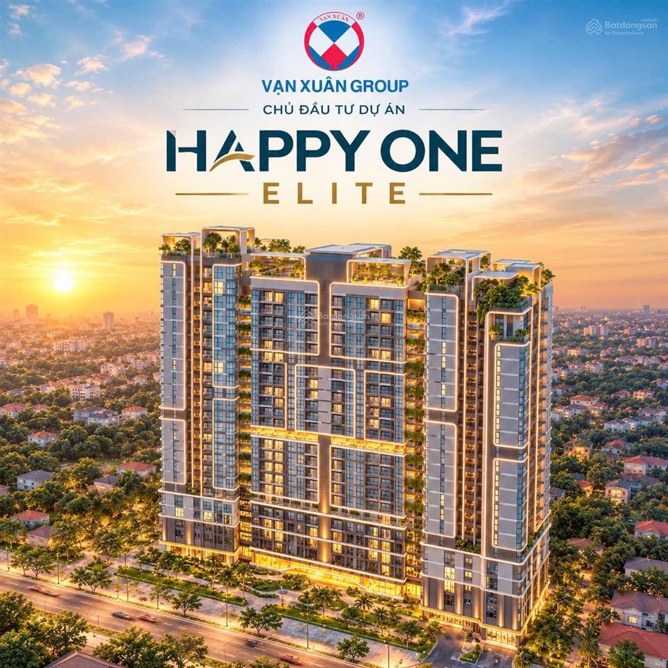 Happy one elite  căn hộ vạn xuân tam bình chính thức triển khai, căn 2pn2wc giá chỉ 4 tỷ.