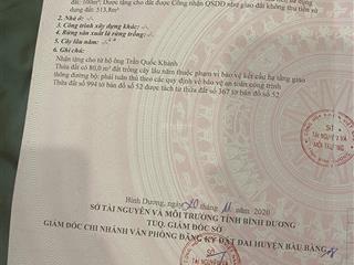 Chính chủ bán đất mặt tiền dh619, long nguyên (cách dt749 100m, chợ bến cát ~5km