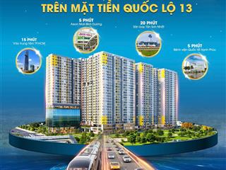 Bcons newsky, vị trí vàng ngay mặt tiền đường quốc lộ 13, gần ga metro, giá tốt nhất