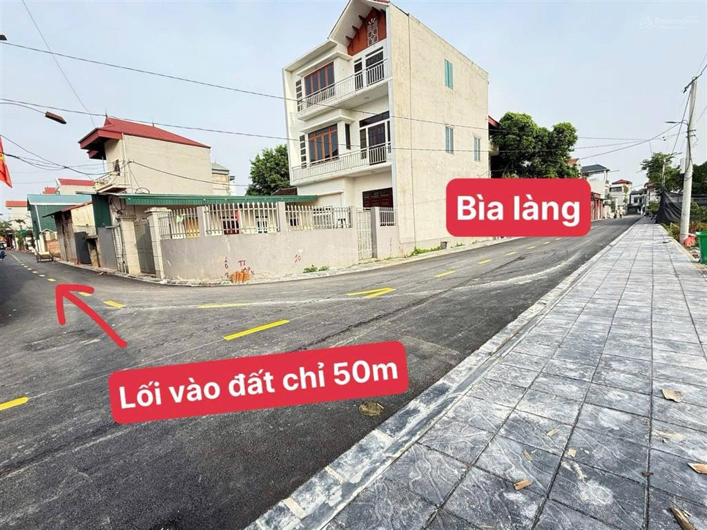 Đất bìa làng, bắc hồng, 308m2, mt11m, nở hậu, 2 ô tô, thông 20.98 tỷ, đông anh.