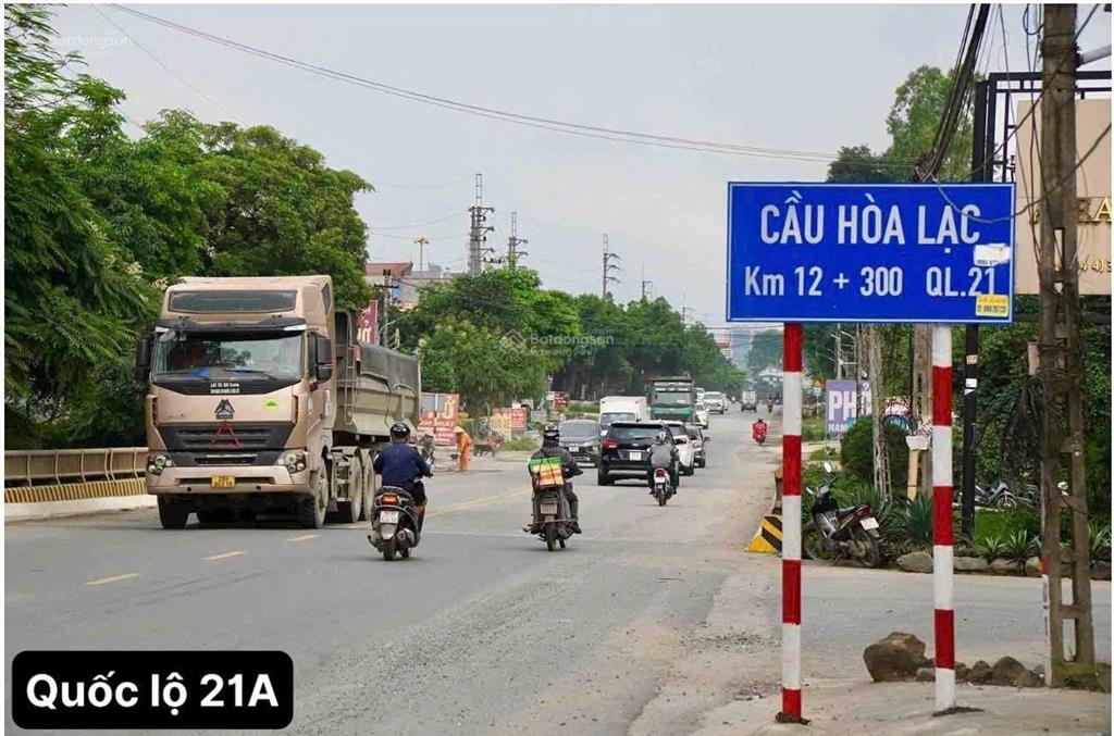 Bán đất phú cát hòa lạc, vị trí kim cương gần đại học quốc gia giá chỉ từ 2.4 tỷ