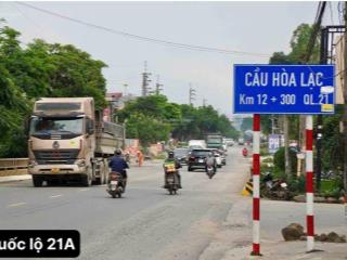 Bán đất phú cát hòa lạc, vị trí kim cương giá chỉ 2.2 tỷ