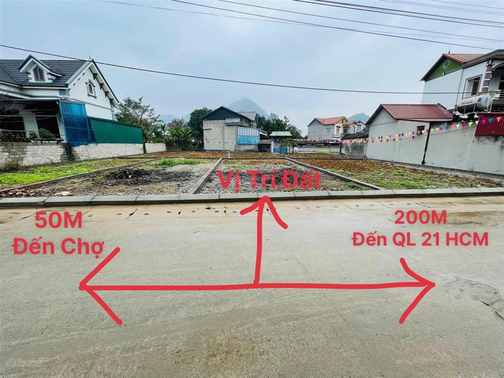 Chính chủ bán đất gần khu công nghệ cao láng hòa lạc, khu dân cư đông, tiện ích đầy đủ