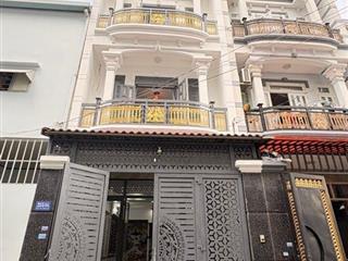 Bán nhà 4 tầng 54m đường thới an 16 phường thới an q12, (4,5*12)giá 6tỷ đường 6m trước nhà