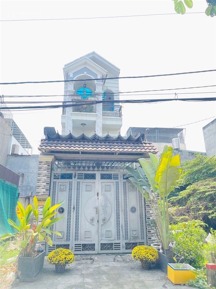 Bán nhà 3 tầng mặt tiền đường thạnh lộc 57 phường thạnh lộc q12, 66m (4mx17m) giá 5,5tỷ đường 7m