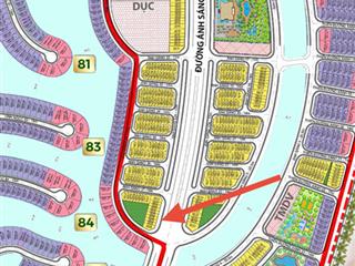 Cần sang nhượng shophouse nhà phố ánh sáng, trục chính 50m, sau nhà là công viên, dt 100m2 giá rẻ