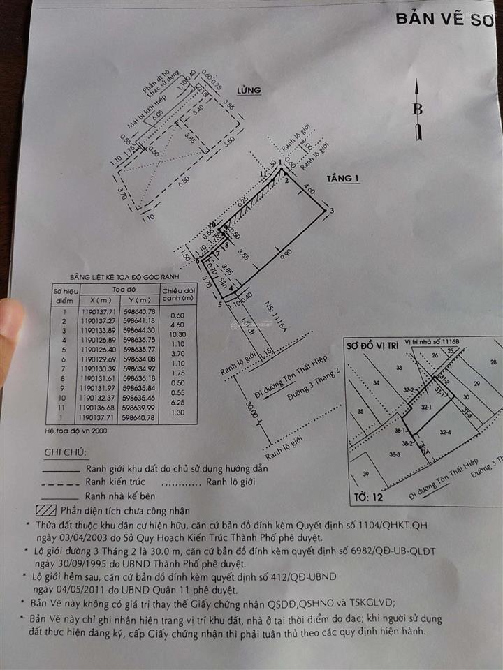 Bán nhà mặt tiền 3/2 chính chủ