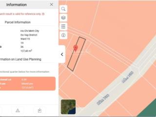 Mặt tiền 127 m2 hẻm xe tải 11 tỷ 200 triệu