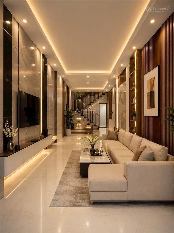 Nhà đẹp 3 tầng  64m2  hẻm kinh doanh  chỉ 5.x tỷ
