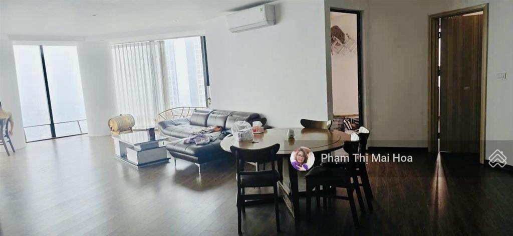 Cho thuê chung cư tháp doanh nhân, mỗ lao, hà đông| 152m2| 4 pn| 3 vs| full nội thất| 15 triệu