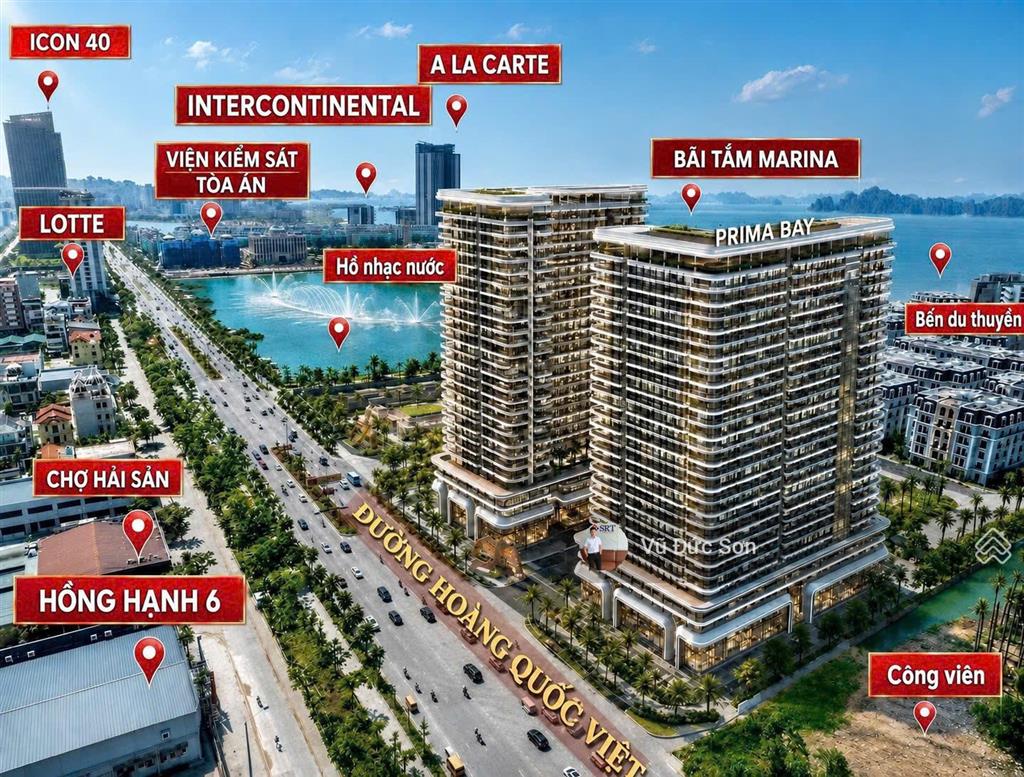 Chỉ từ 1,6 tỷ sở hữu căn hộ view vịnh hạ long trung tâm bãi cháy