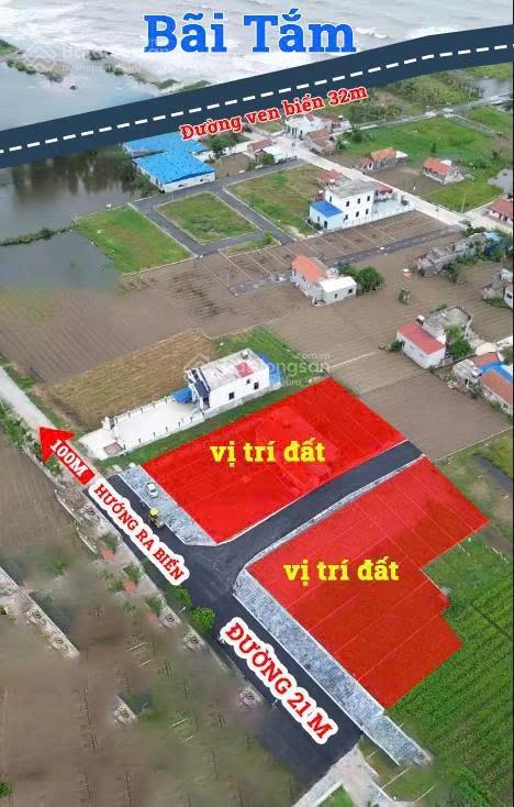 Chính chủ bán đất cạnh bãi tắm mới du lịch, lô góc dt 83m, 1ti36